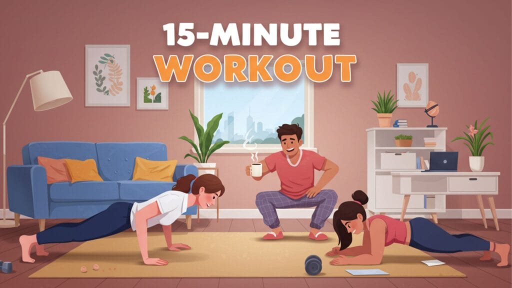 The 15 minute at home workout